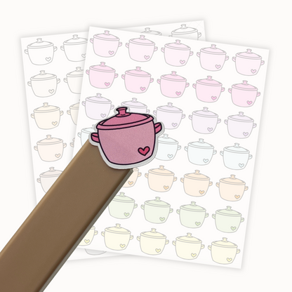Crockpot Sticker Sheet